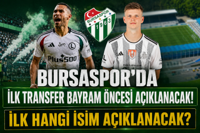 Bursaspor'da ilk transfer bayram öncesi!