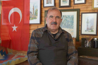 Suya yazılan sanatla yarım asır