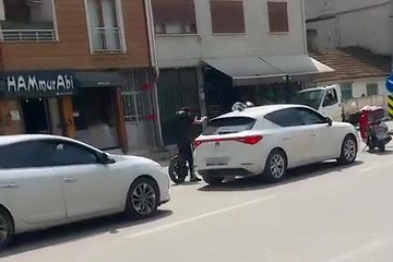 Yol verme kavgasında tansiyon yükseldi