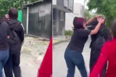 Akran zorbalığı kamerada!