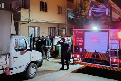 Eski eşinin evine molotofkokteyli attı