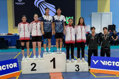 Badmintonda Osmangazi’ye Çifte Madalya