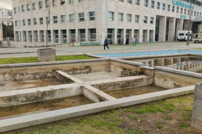 Nilüfer’de atıl süs havuzları kent bahçesine dönüşüyor