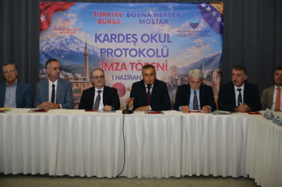 Bursa ile Mostar arasında eğitim köprüsü kuruldu