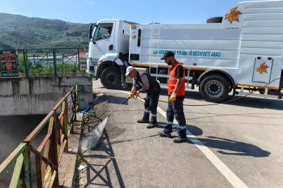 Gemlik'te Bayram Sonrası Kapsamlı Temizlik