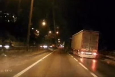 Jandarma Rampasında Korkutan Kaza