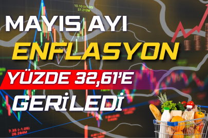 Mayısta Enflasyon Yüzde 32,61’e Geriledi