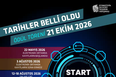 15. OTOMOTİVİN GELECEĞİ TASARIM YARIŞMASI (OGTY) İÇİN  BAŞVURU SÜRECİ BAŞLADI