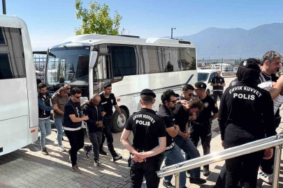 Hava destekli Narkotik operasyonunun ardından 23 şüpheli adliyede