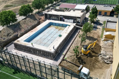 Yıldırım'a 4 mevsim havuz hazırlığı