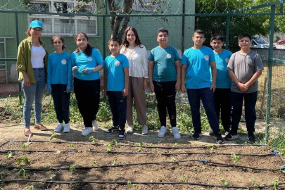 Öğrenciler kendi bitkilerini yetiştirecek