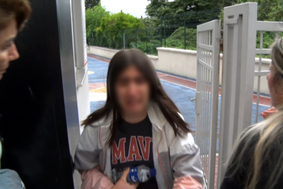 Okulu karıştıran öğrenci gözyaşlarına boğuldu