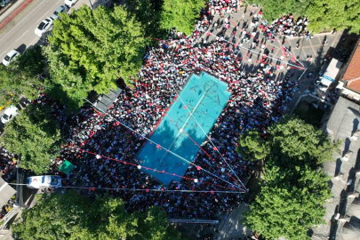 Bursa’da meydanlara Dünya Kupası heyecanı yaşandı