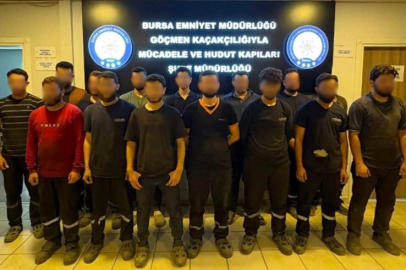 Bursa’da Kaçak Göçmen İşçi Operasyonu