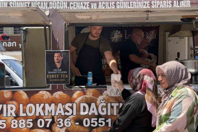Hayranlık lokma döktürdü!