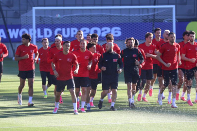 A Milli Futbol Takımı, San Francisco'daki ilk antrenmanını yaptı