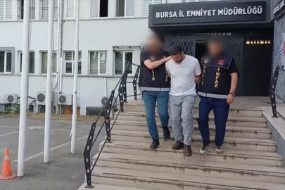 Kırmızı bültenle aranan firari Bursa’da yakalandı