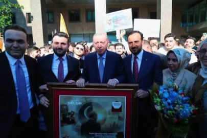 Gençlerden Cumhurbaşkanı Erdoğan’a Babalar Günü sürprizi