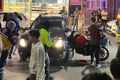Bursa’da motosiklet ile otomobil çarpıştı: 1 yaralı