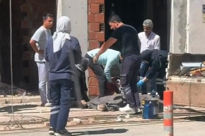 Elektrik akımına kapılıp inşaattan düşerek öldü