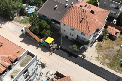 Büyükşehir'den Huzur Mahallesi'ne Asfalt Çalışması