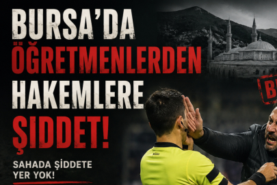 Öğretmenler hakemlere saldırdı! Rezalet...