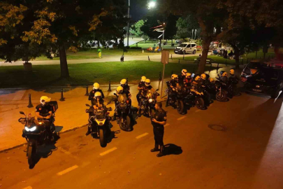 Bursa’da bin polisle huzur operasyonu Sokaklar abluka altına alındı