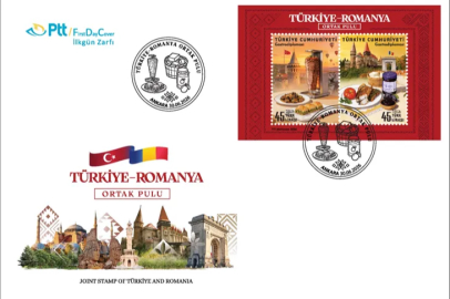 PTT'den Türkiye-Romanya Ortak Pulu
