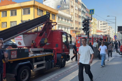 Bursa’da baca yangını paniği