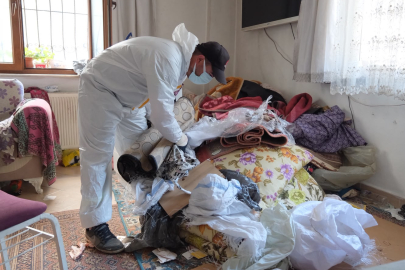 YILDIRIM’DA ÇÖP EV TEMİZLENDİ