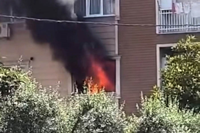 Bursa’da ev alevlere teslim oldu