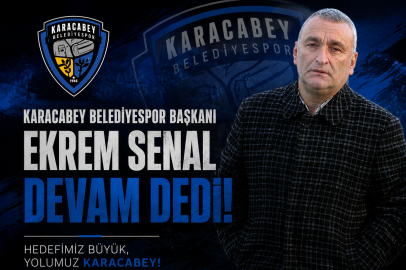 Karacabey Belediyespor'da Ekrem Senal devam dedi!