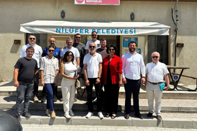 Nilüfer Belediyesi mahallelerde saha ziyaretlerine başladı