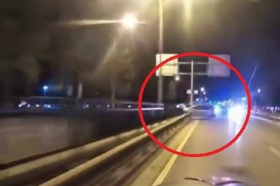 Feci kaza kask kamerasında