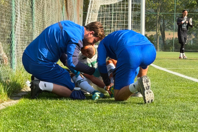 Hazırlık maçında Amine Boutrah korkuttu!