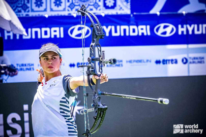 Milli okçu Hazal Burun Dünya kupası finalinde