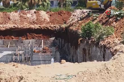 İnşaat şantiyesinde göçük: 2 işçi yaralandı