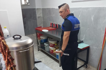 Zabıta ekiplerinden döner salonlarına denetim