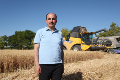 Altınekin'de ilk hasat