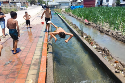 Adana'da kanal keyfi