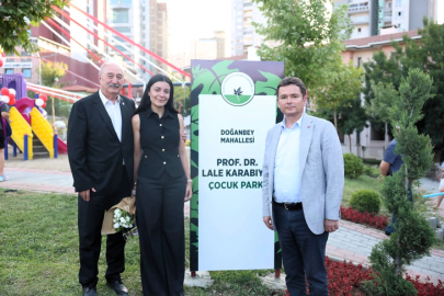 Osmangazi’de Lale Karabıyık’ın adı çocuk parkında yaşatılıyor