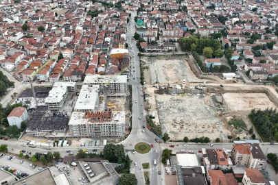 İnegöl'de Kentsel Dönüşüm Projesinde Çalışmalar Tüm Hızıyla Sürüyor