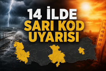 Meteorolojiden Uyarı: 14 İl İçin Sarı Kod