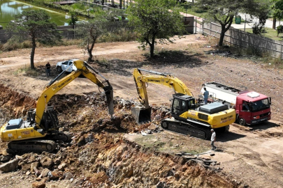 10 bin kişilik dev caminin inşaasına başlandı