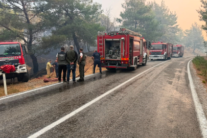 Ayvalık Bergama yolu trafiğe kapatıldı