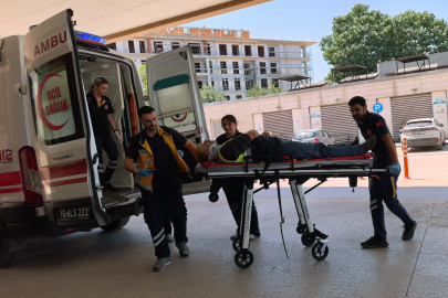 Trafik kazasında 1 kişi yaralandı