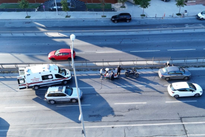 E-5’te trafiği kilitleyen kaza