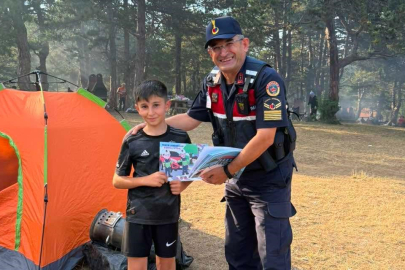 Kampçılara ateş yakma uyarısı