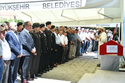 Kıbrıs Gazisi son yolculuğuna uğurlandı