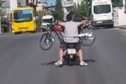 Motosiklet sürücülerine kaza uyarısı